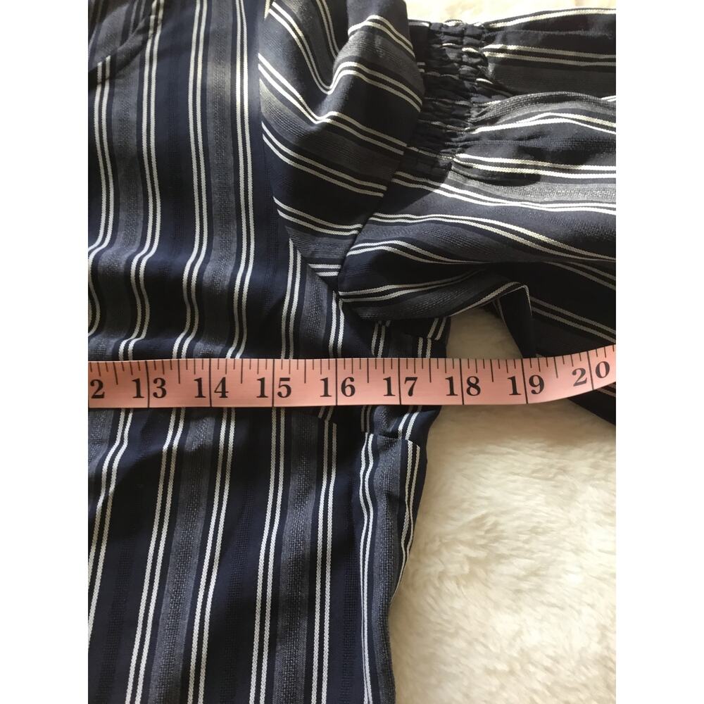 Banana Republic Stripe Smock Sleeve Shift Dress - Picture 14 of 16